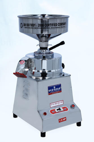 Stainless Steel Table Top Flour Mill 1-5 Hp